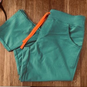 Figs Kade Jade Cargo Scrub Pants